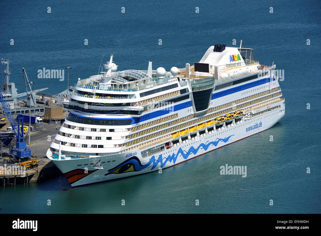 AIDAstella cruise ship Stock Photo