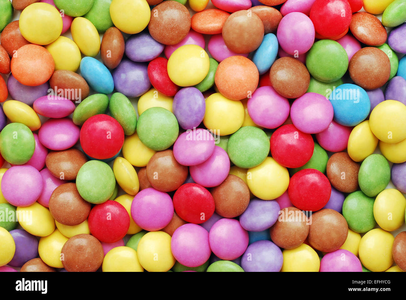 colorful candy background closeup detail Stock Photo