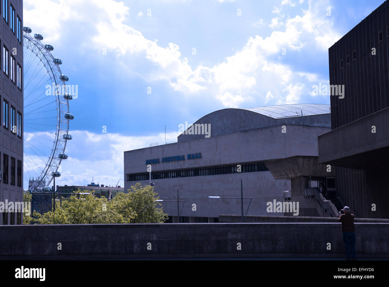 Royal festival hall london hi-res stock photography and images - Alamy