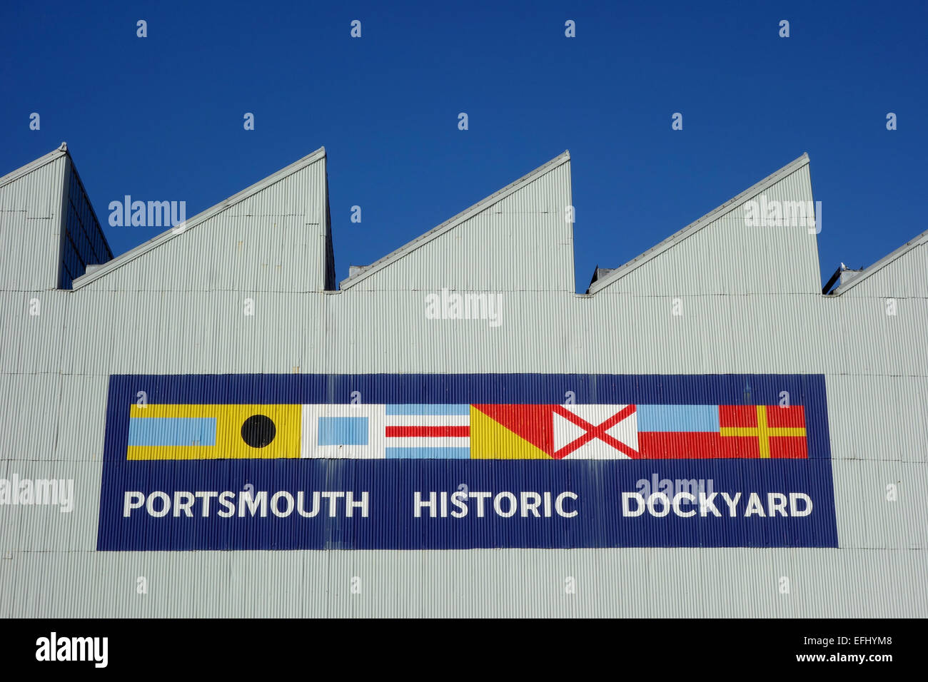 Portsmouth Historic Dockyard, Hampshire, Britain, UK Stock Photo