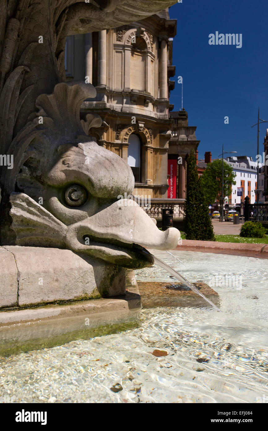 Horsman Fountain In St Peters Garden Wolverhampton West Midlands