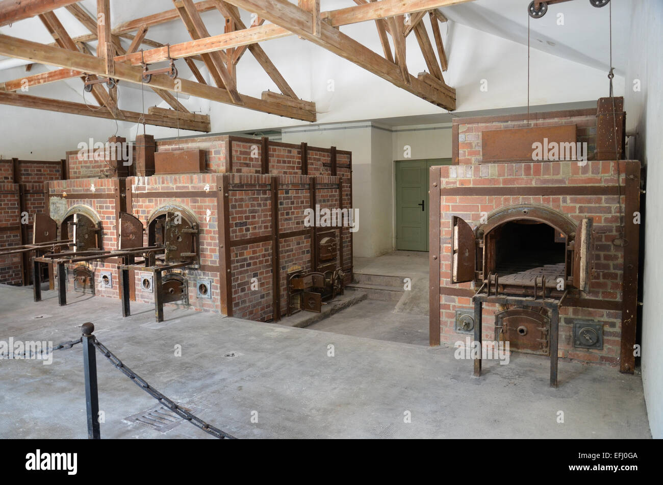 Local crematories of Dachau Stock Photo