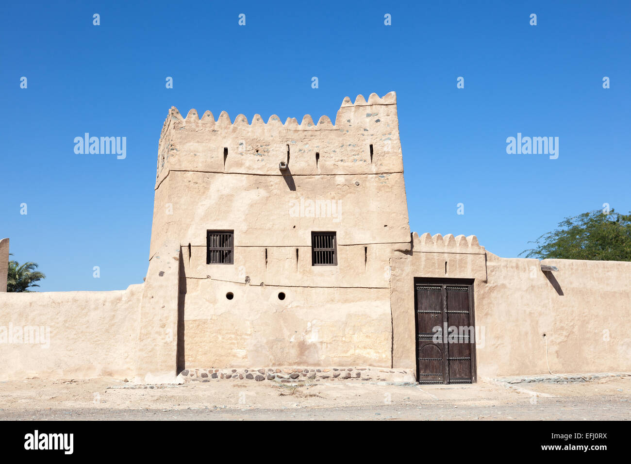 Heritage Village in Fujairah, United Arab Emirates Stock Photo