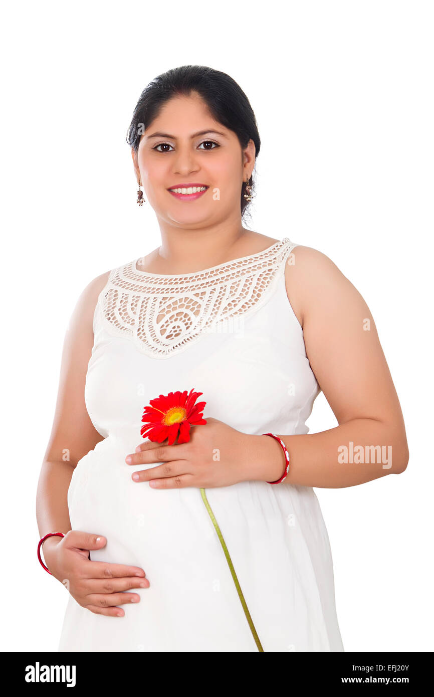 1 indian Pregnancy Woman new Beginning Stock Photo - Alamy