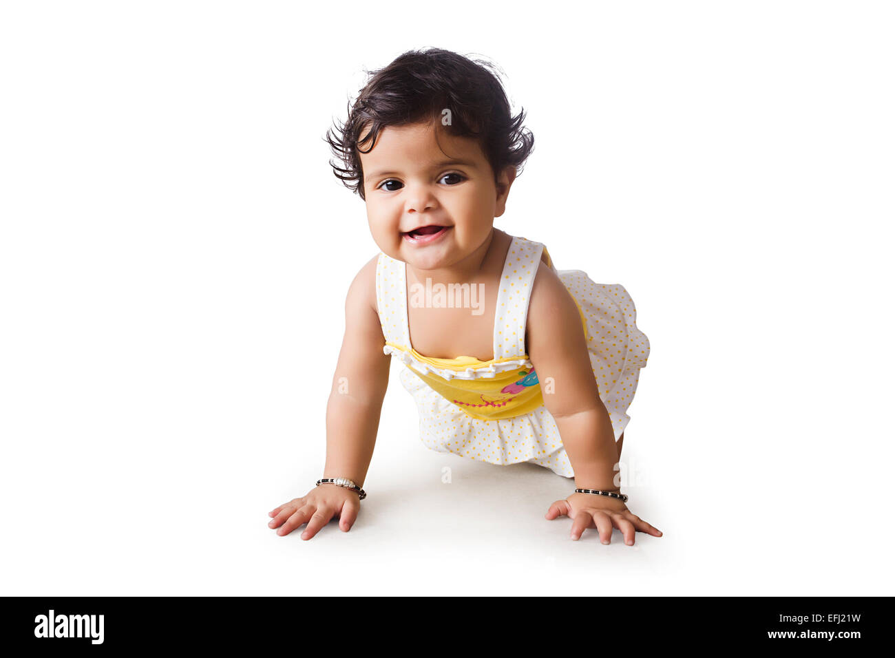 1 indian Beautiful baby Stock Photo