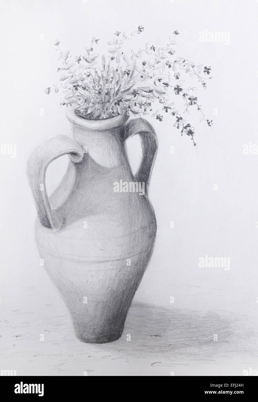 Discover more than 151 flower pot pencil sketch in.eteachers