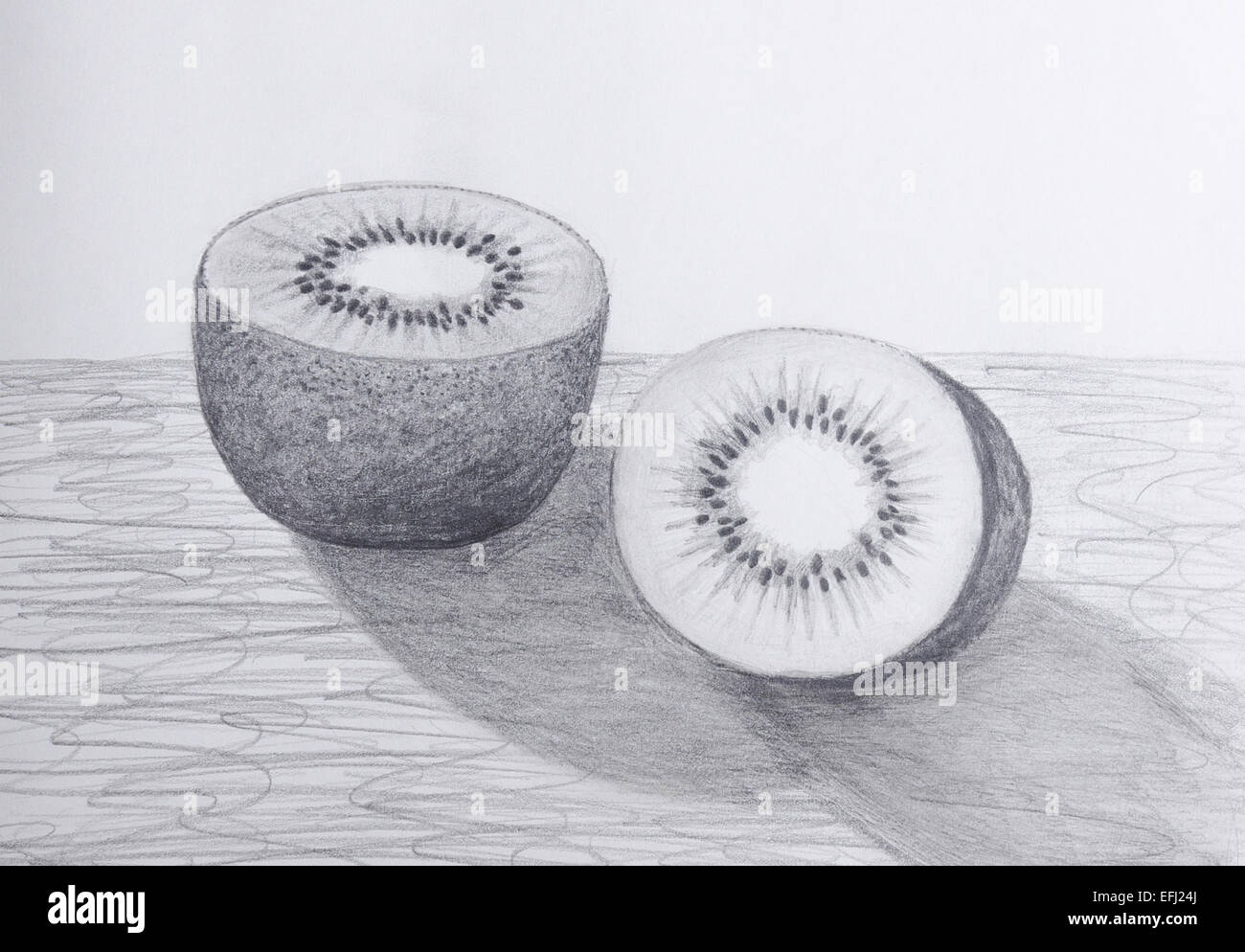 Pencil Sketch For Fruits Stock Photo - Download Image Now - Pencil Drawing,  Sketch, Pencil - iStock