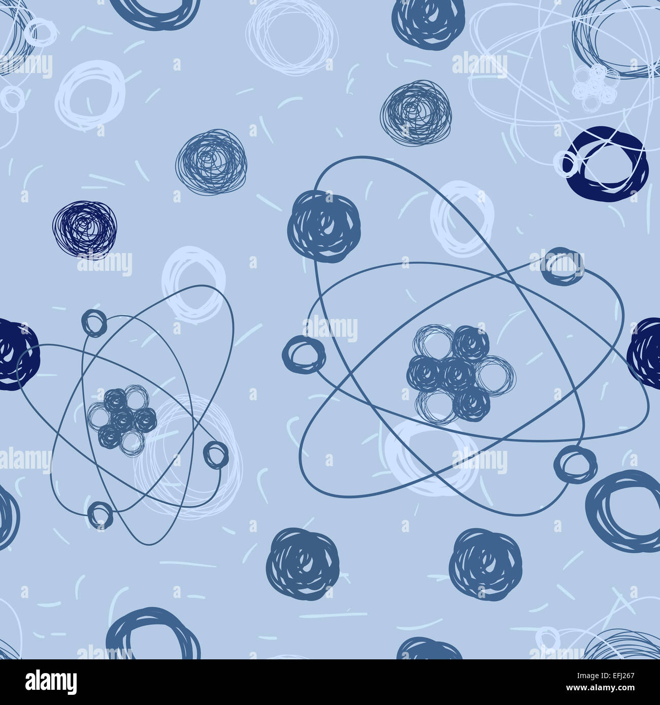 abstract seamless background molecule structure Stock Photo - Alamy