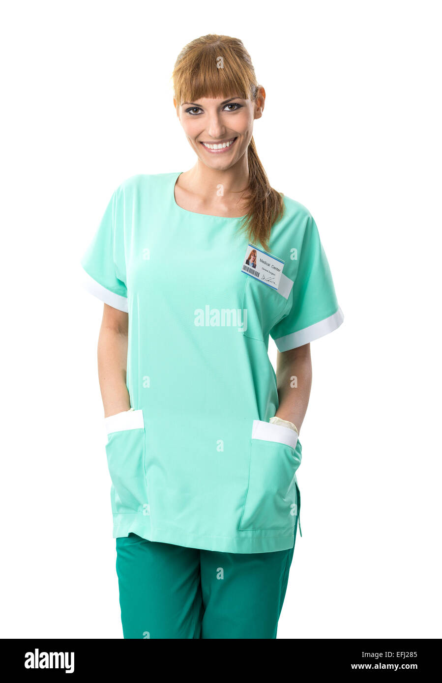 Pretty green dress hi-res stock photography and images - Alamy