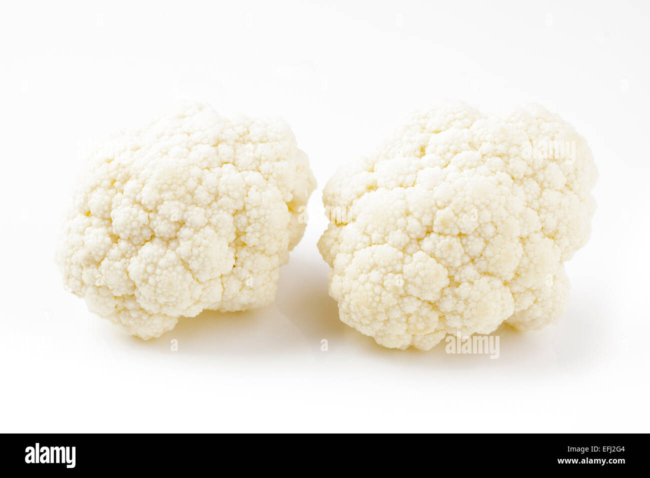 cauliflower florets Stock Photo