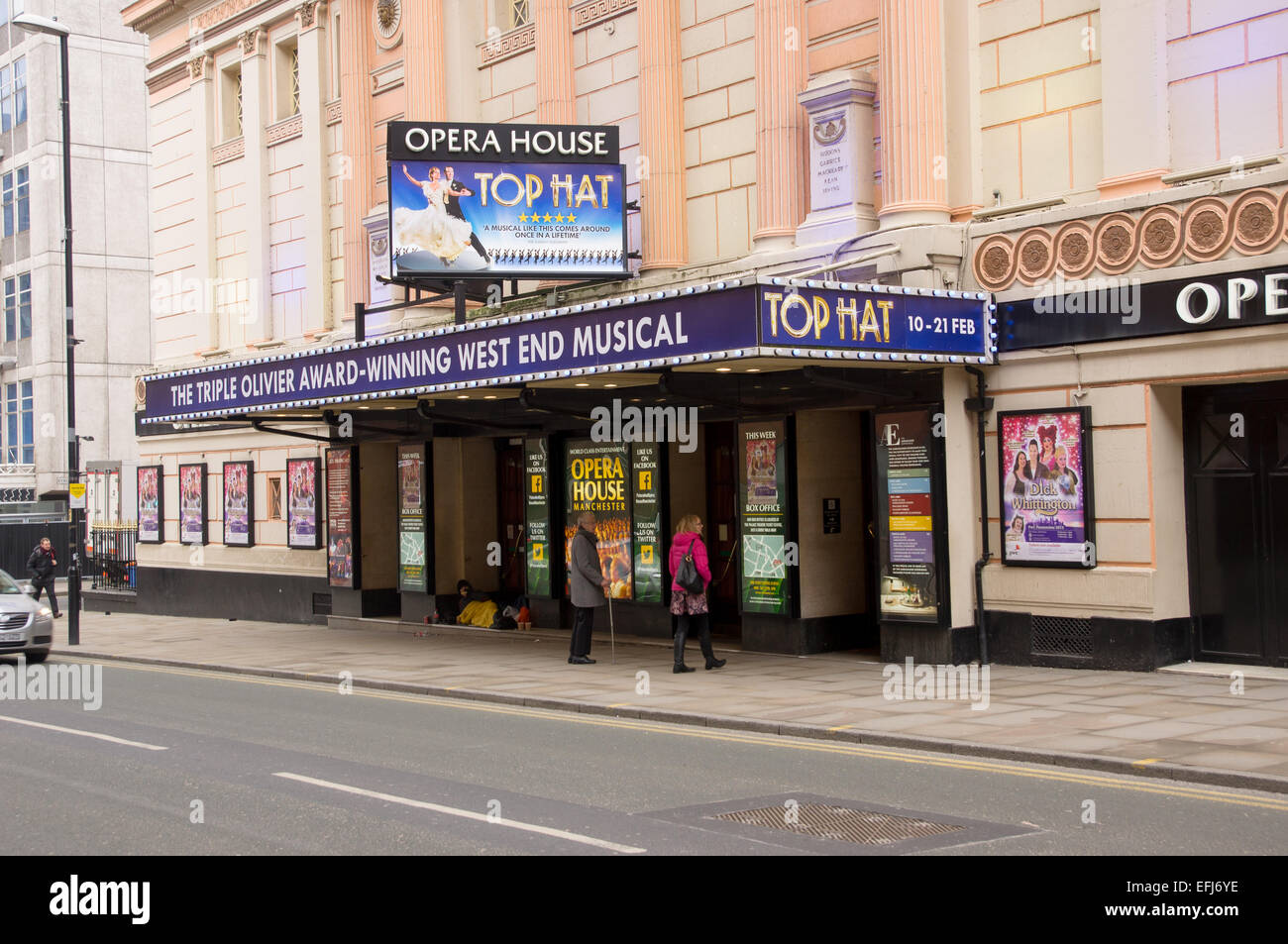 Top Hat, West End Musical, Manchester Opera House Stock Photo - Alamy