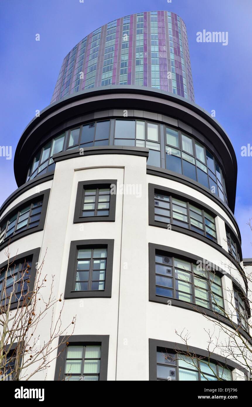 East London Apartment Block High Resolution Stock Photography and