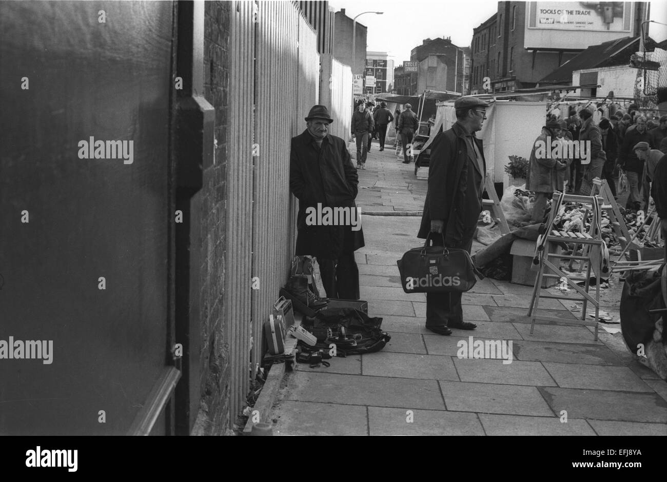 London Brick Lane 1984 set of 6 images (credit image©Jack Ludlam) Stock Photo