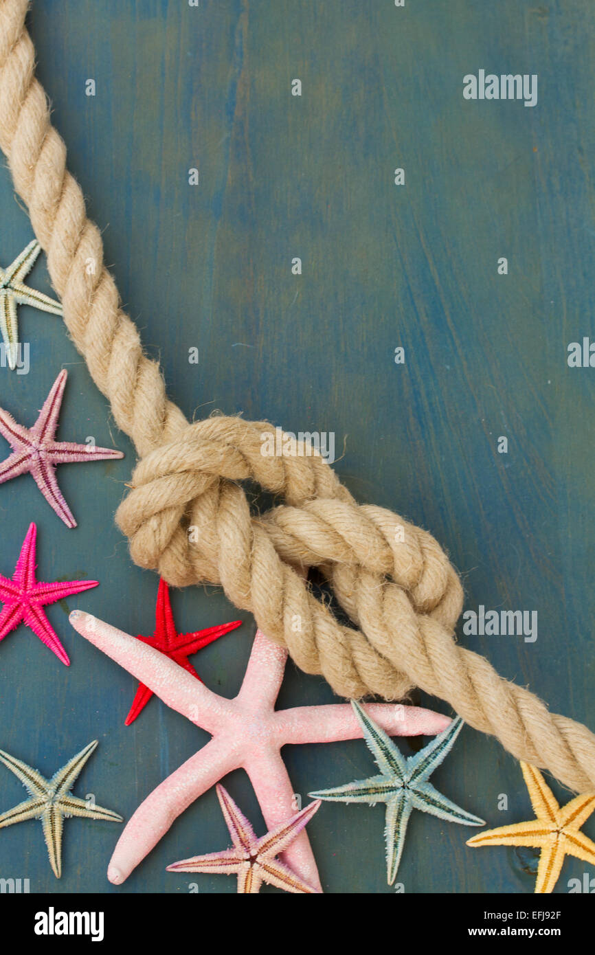 Aquamarine rope hi-res stock photography and images - Alamy