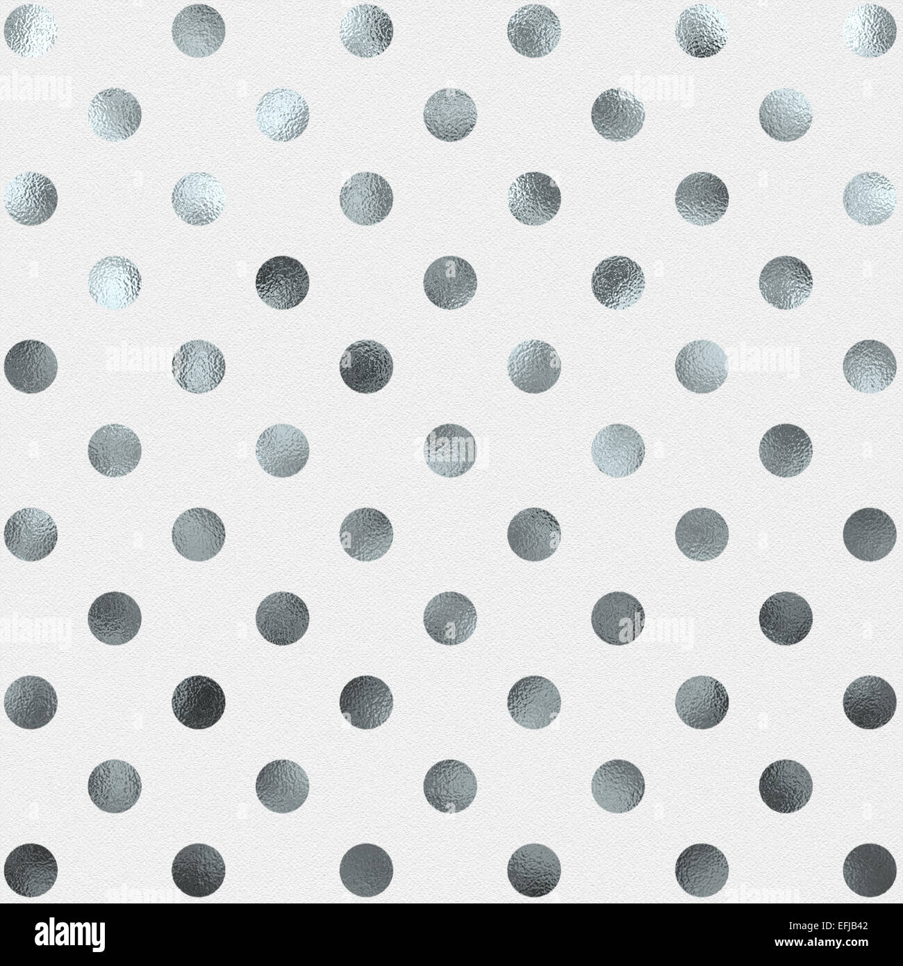 Silver White Polka Dot Pattern Swiss Dots Texture Digital Paper Background  Stock Photo - Alamy, image size:1300x1390