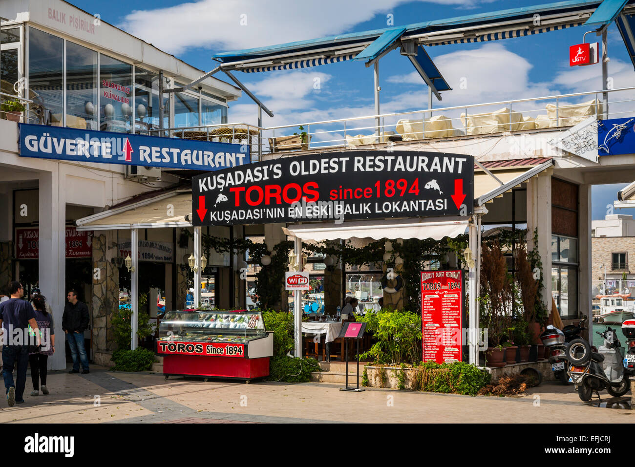 Shops in port city kusadasi hires stock photography and images Alamy