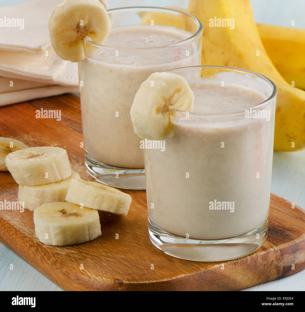 Fruit smoothie banana hi-res stock photography and images - Alamy