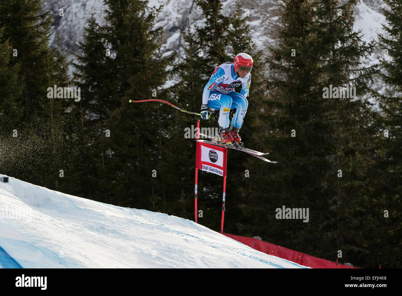 Val Gardena, Italy 19 December 2014. Sullivan Marco (Usa) competing in