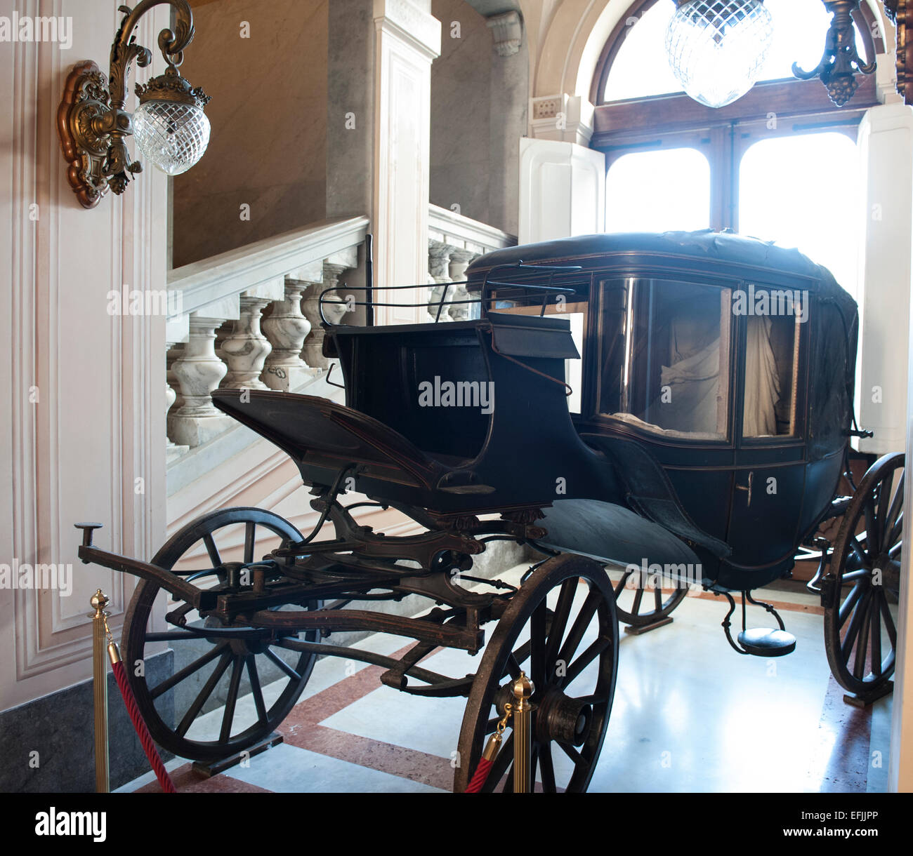 Vintage Carriage, Malta Stock Photo