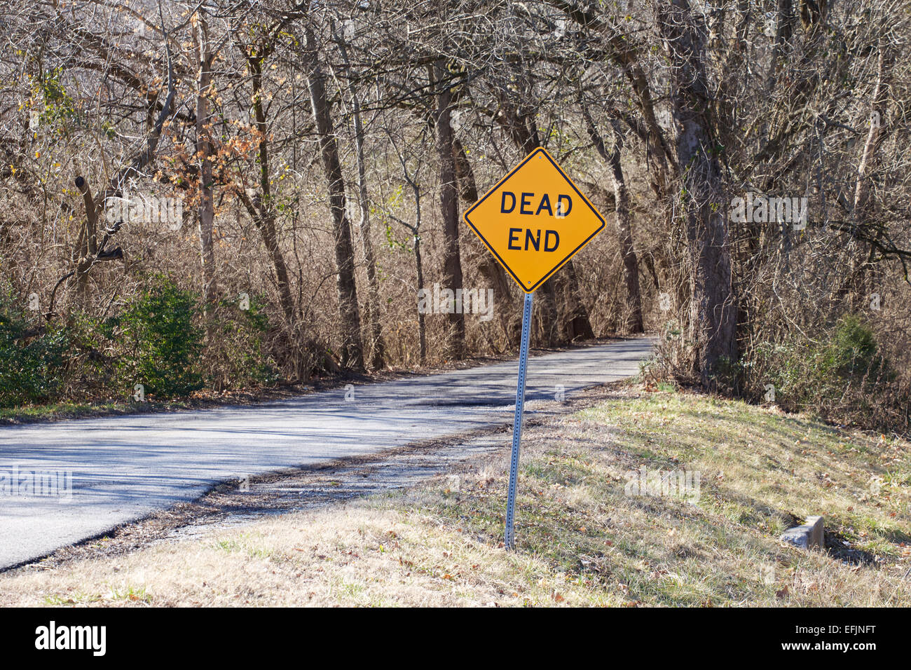 Dead End Roads High Resolution Stock Photography And Images Alamy