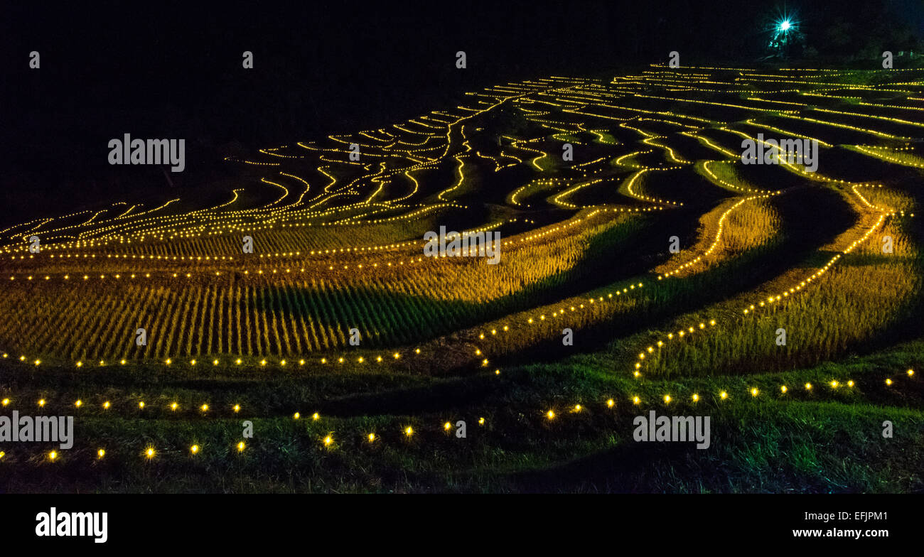 Oyama Senmaida Rice Terrace Kamogawa City Chiba Japan Stock Photo Alamy