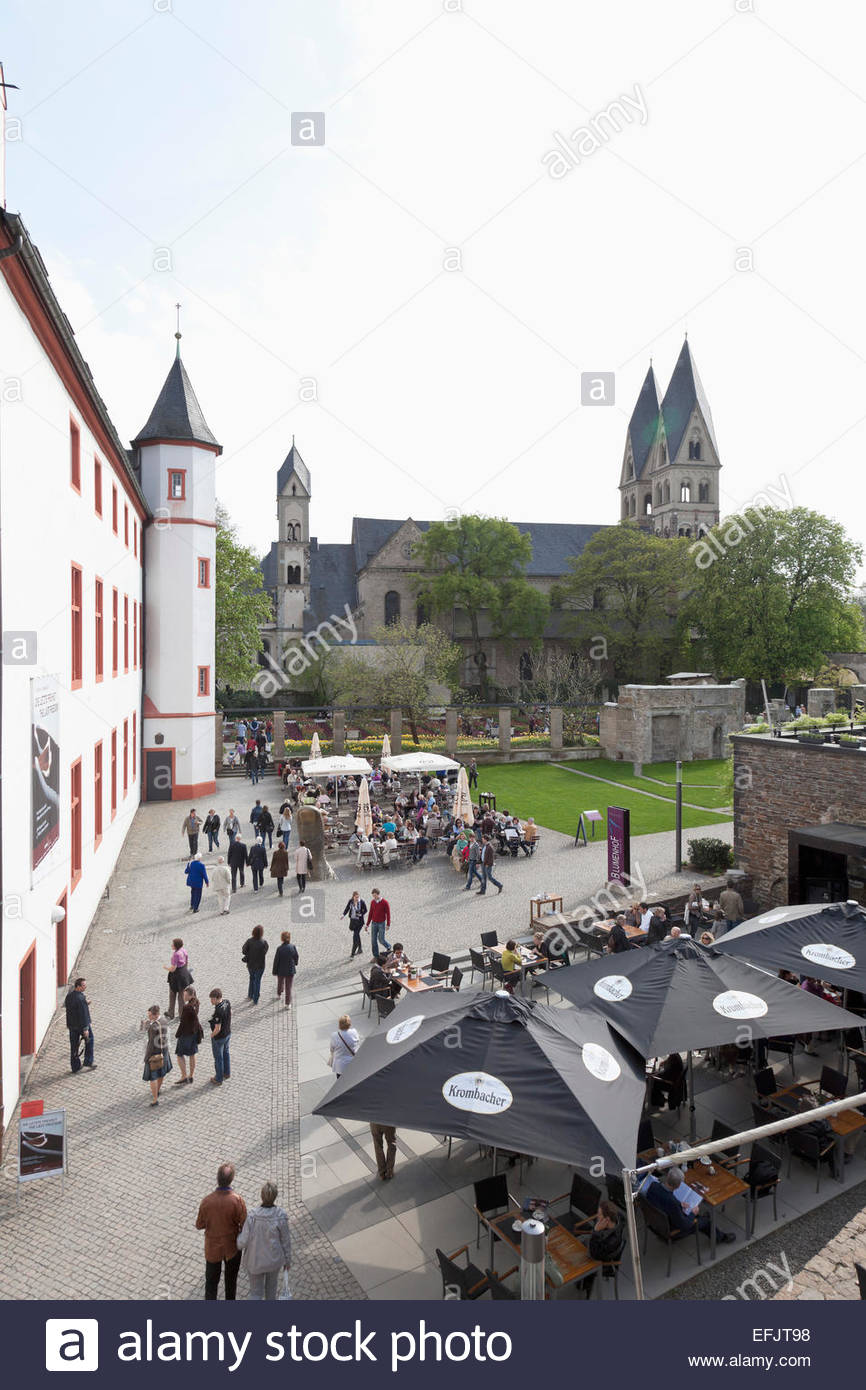 Ludwig Museum Koblenz Germany Stock Photos & Ludwig Museum Koblenz