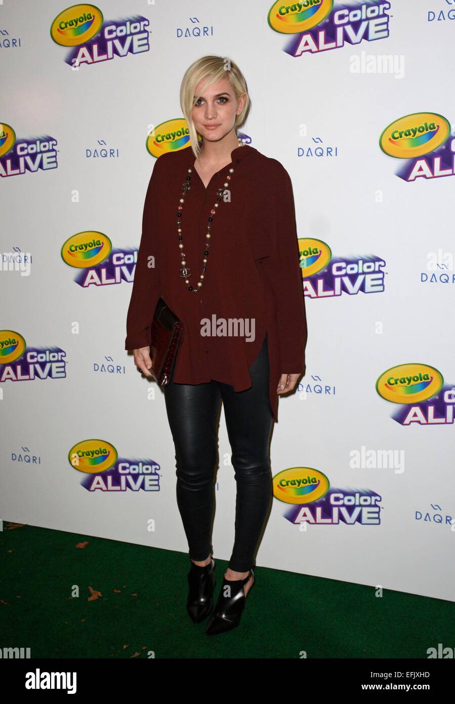 New York, NY, USA. 5th Feb, 2015. Ashlee Simpson at a public appearance ...