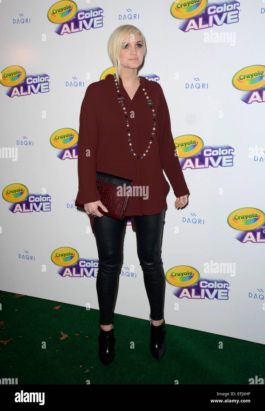 New York, NY, USA. 5th Feb, 2015. Ashlee Simpson at a public appearance ...