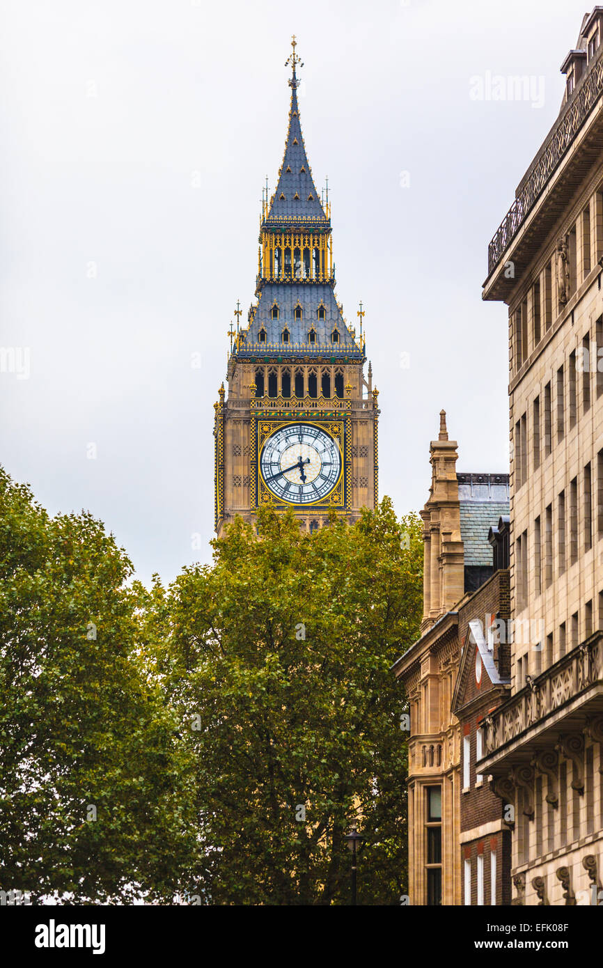 Clock Tower Big Ben Palace Of Westminster London England UK Stock clock-tower-big-ben-palace-of-westminster-london-england-uk-stock
