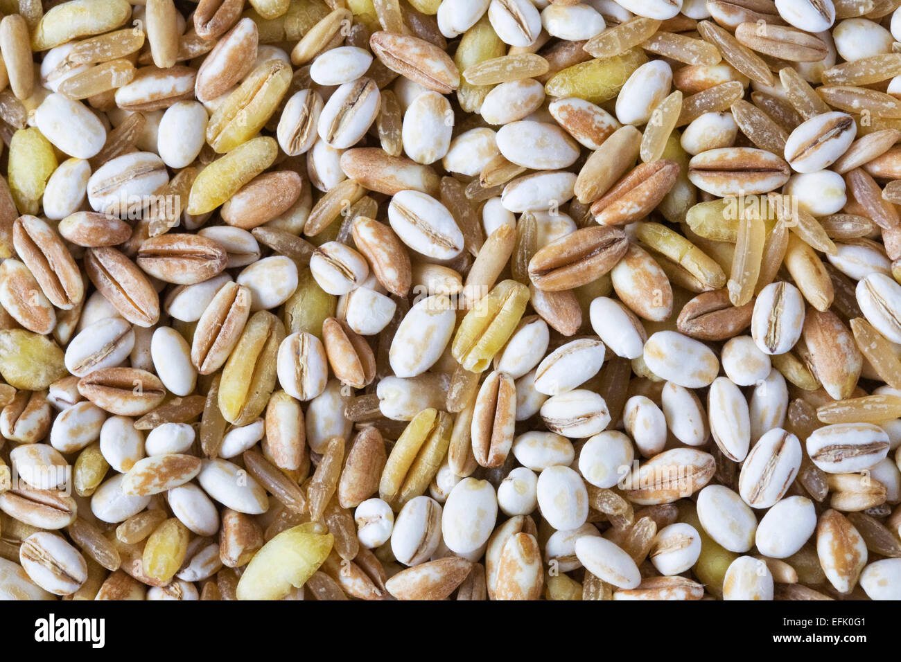 Mixed grain pattern Stock Photo Alamy