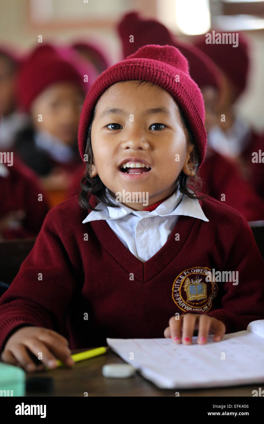 girls-in-school-uniform-in-their-classroom-little-flower-primary-school-in-parwanipur-near