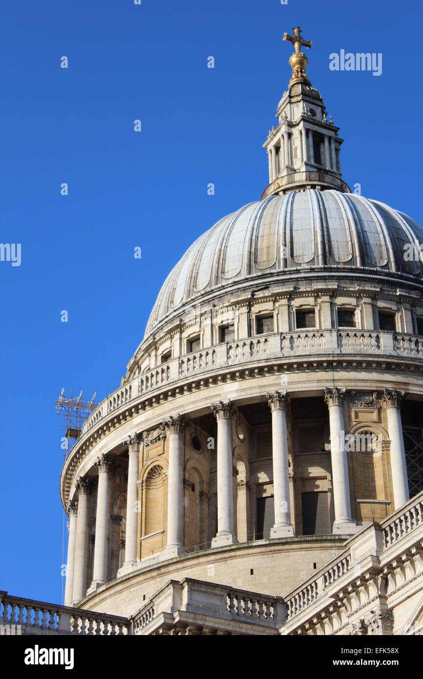 Close up of the Dome of St. Paul's Cathedral Stock Photo - Alamy