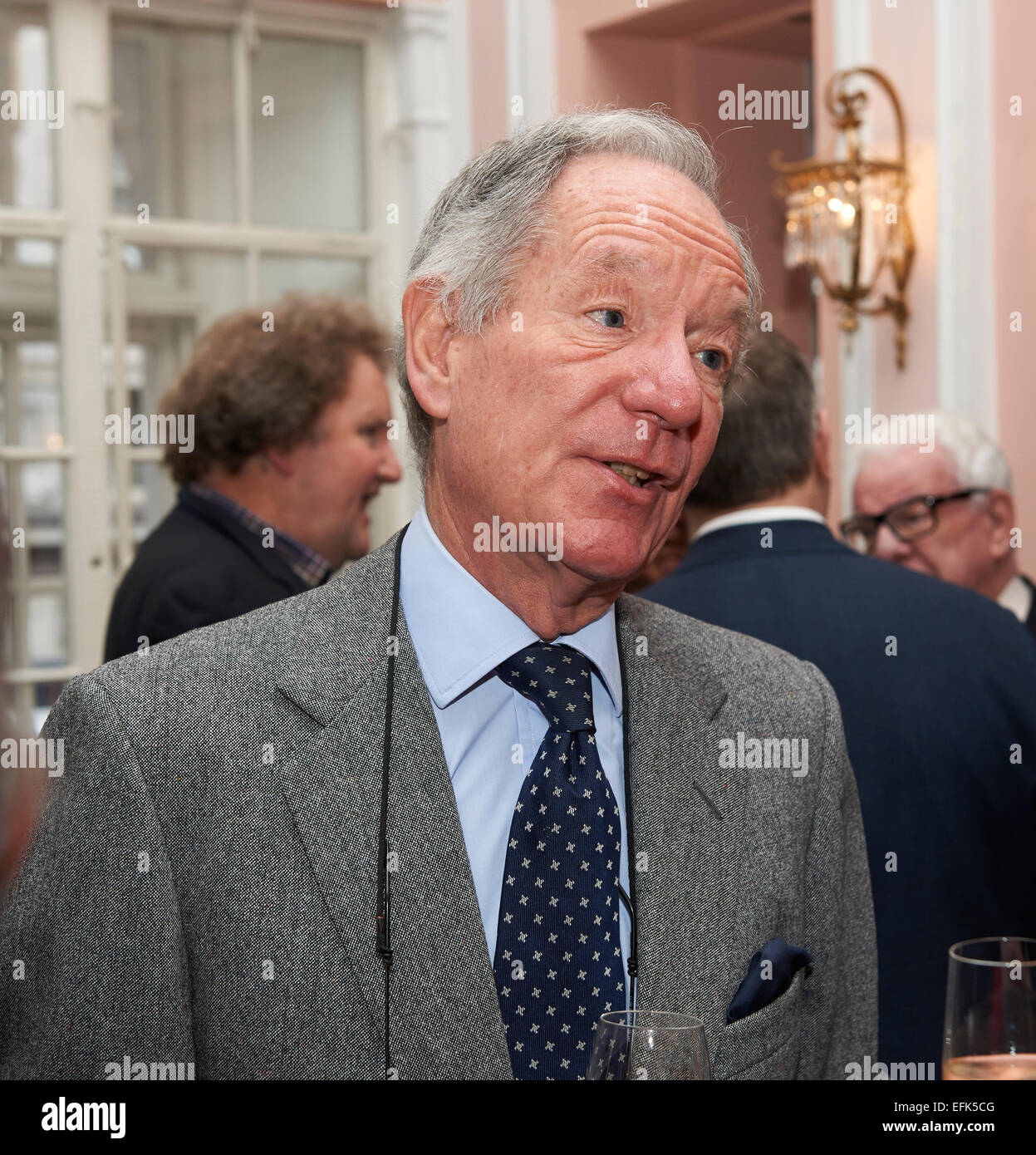 Michael Buerk - Jungle Survivor of the Year (Moral Maze) at the Oldie of the Year Awards 2015 Stock Photo