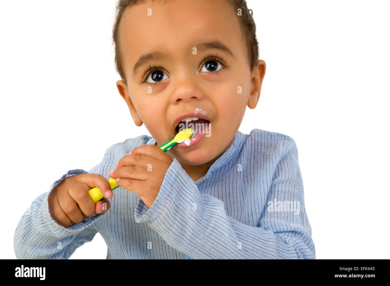 African Child Brushing Teeth Hi Res Stock Photography And Images Alamy