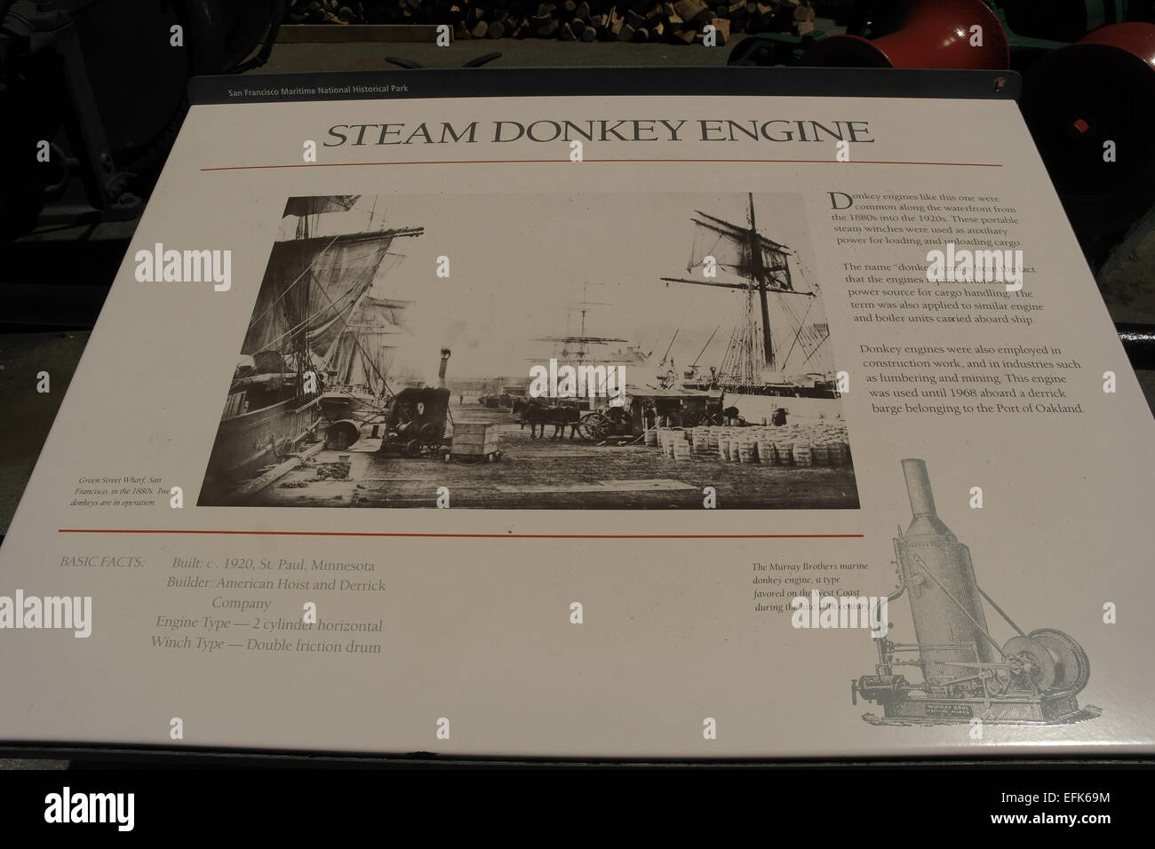 Diagram murray brothers marine donkey engine hires stock photography and images Alamy