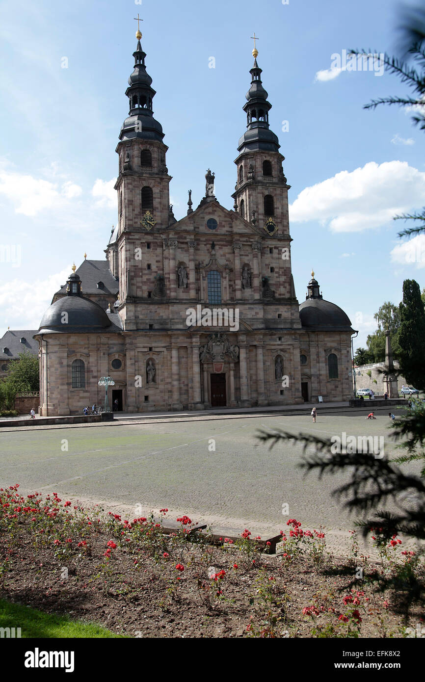 The Fulda Cathedral is the landmark of Fulda and he is the most important Baroque church of
