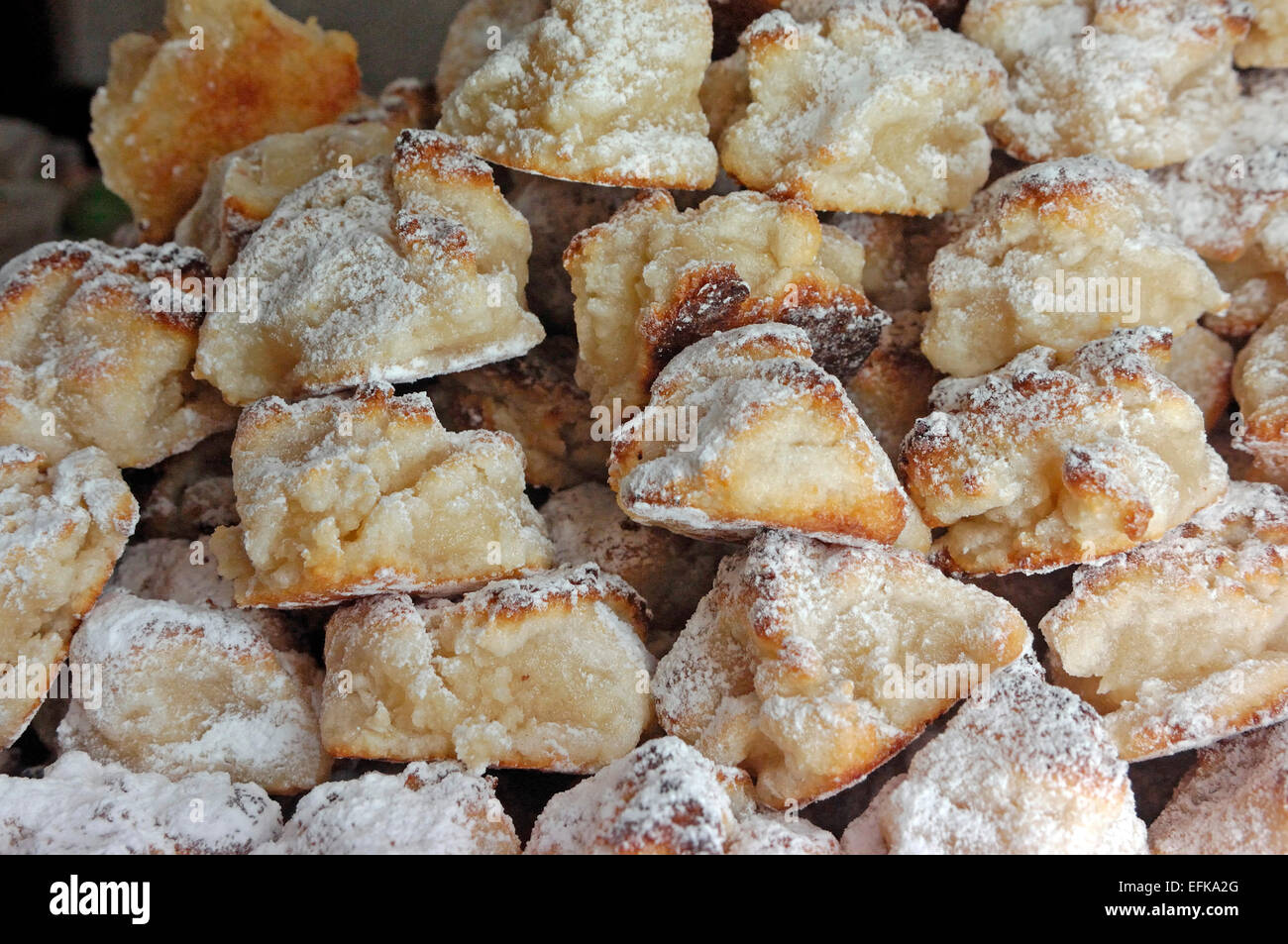 almond paste, Erice,Sicily Stock Photo