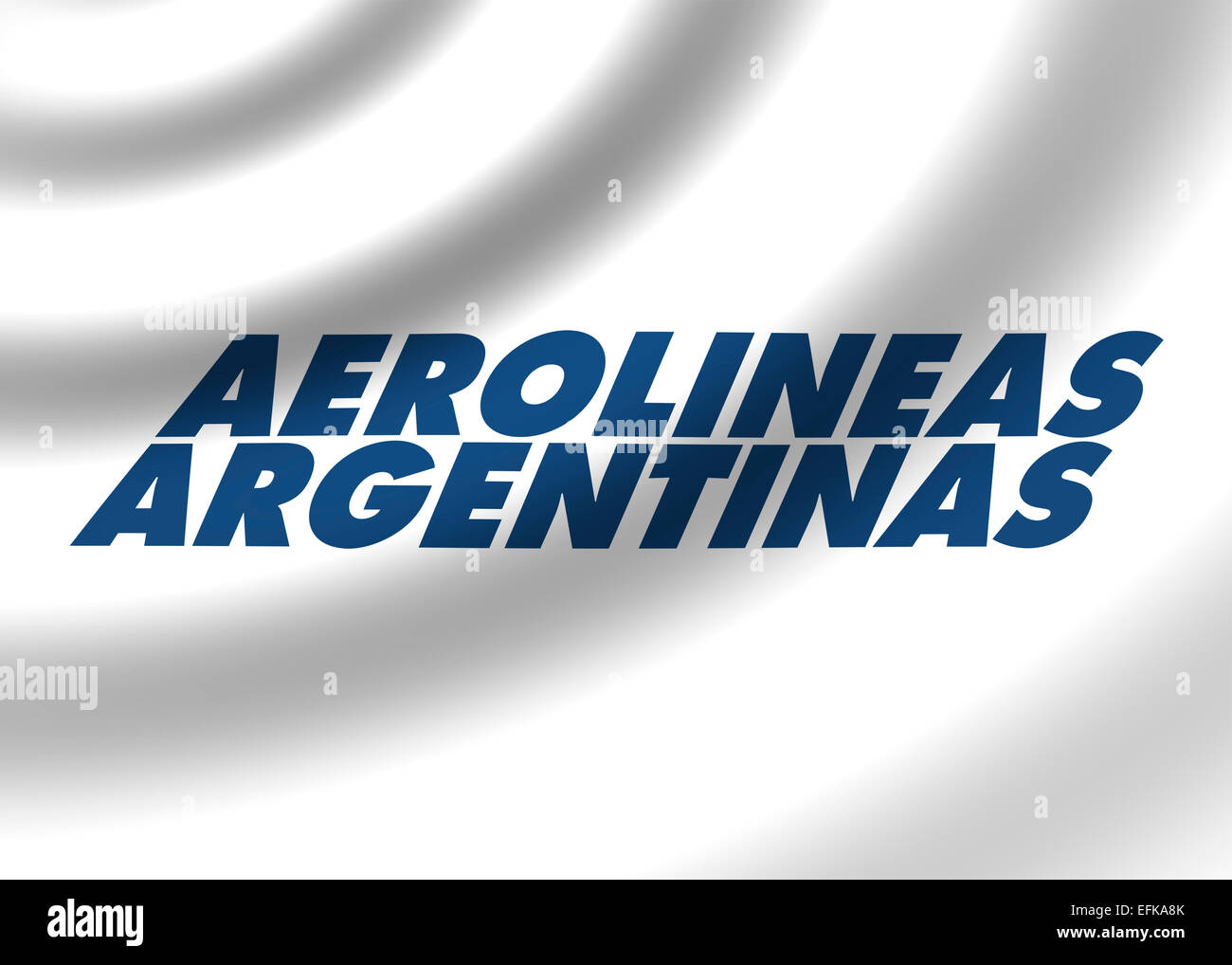 Aerolineas Argentinas logo symbol icon flag emblem Stock Photo
