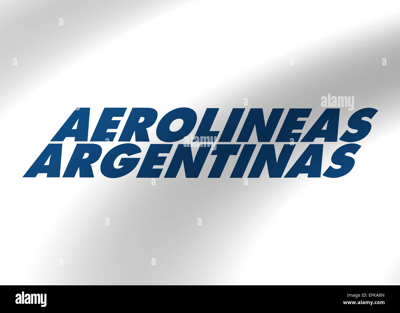 Aerolineas Argentinas logo symbol icon flag emblem Stock Photo