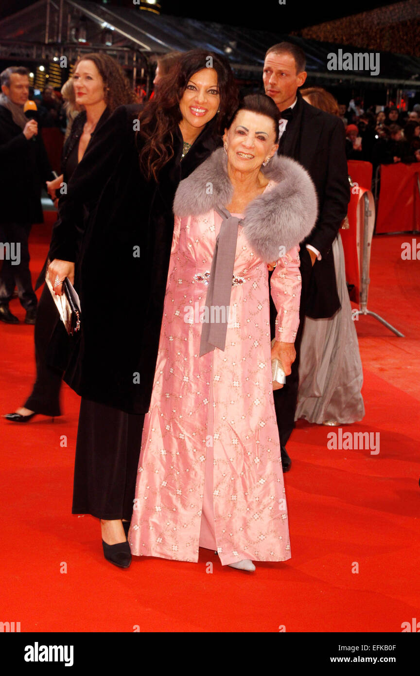 Alice Brauner and Maria Brauner attending the 'Nadie Quiere La Noche