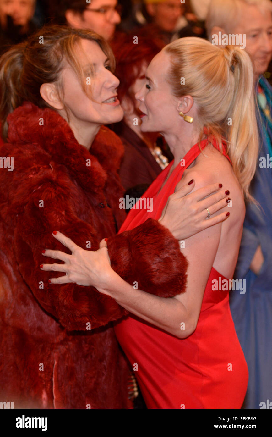Maria Furtwängler and Feo Aladag attending the 'Nadie Quiere La Noche