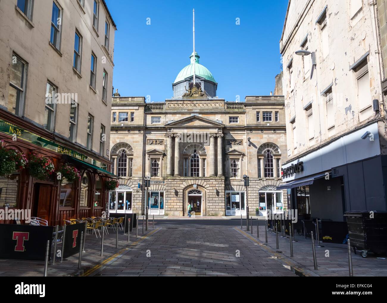 Trades Hall on Glassford Street, Glasgow, Scotland, Uk Stock Photo Alamy