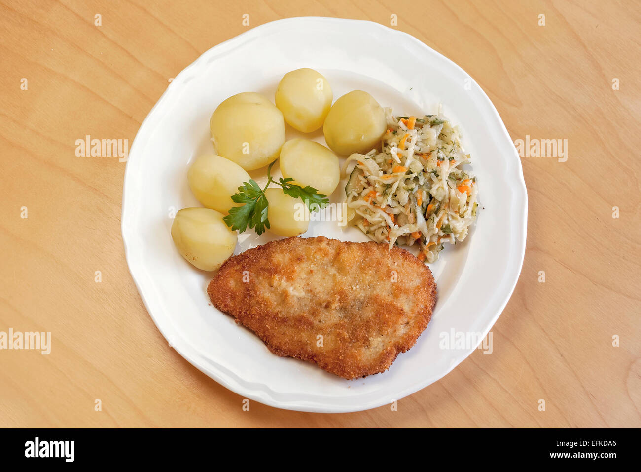 Pork schnitzel hires stock photography and images Alamy