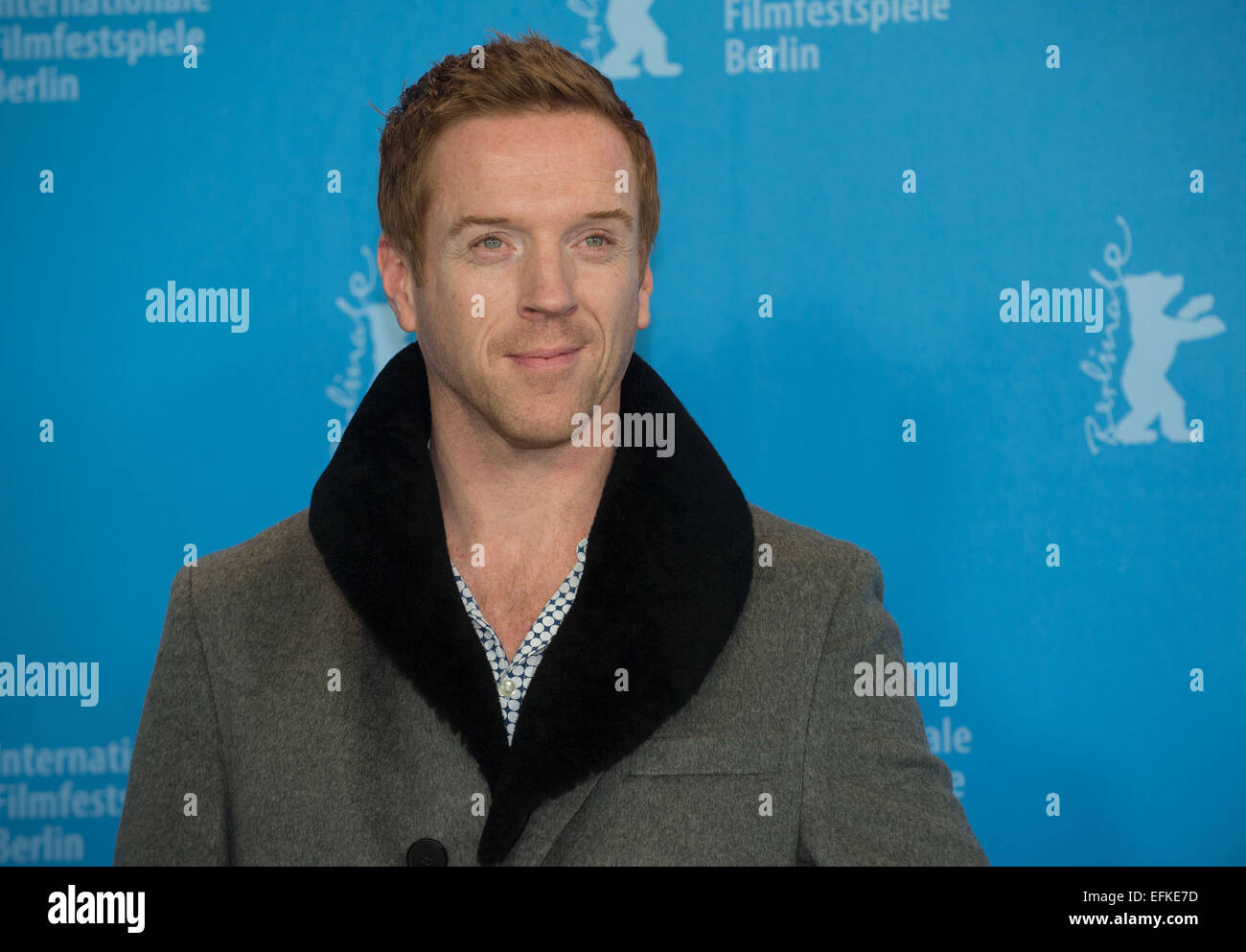 Berlin, Germany. 06th Feb, 2015. British actor Damian Lewis poses during the photocall for 'Queen of the Desert' at the 65th annual Berlin Film Festival, in Berlin, Germany, 06 February 2015. The movie is presented in the Official Competition of the Berlinale, which runs from 05 to 15 February 2015. PHOTO: TIM BRAKEMEIER/dpa/Alamy Live News Stock Photo