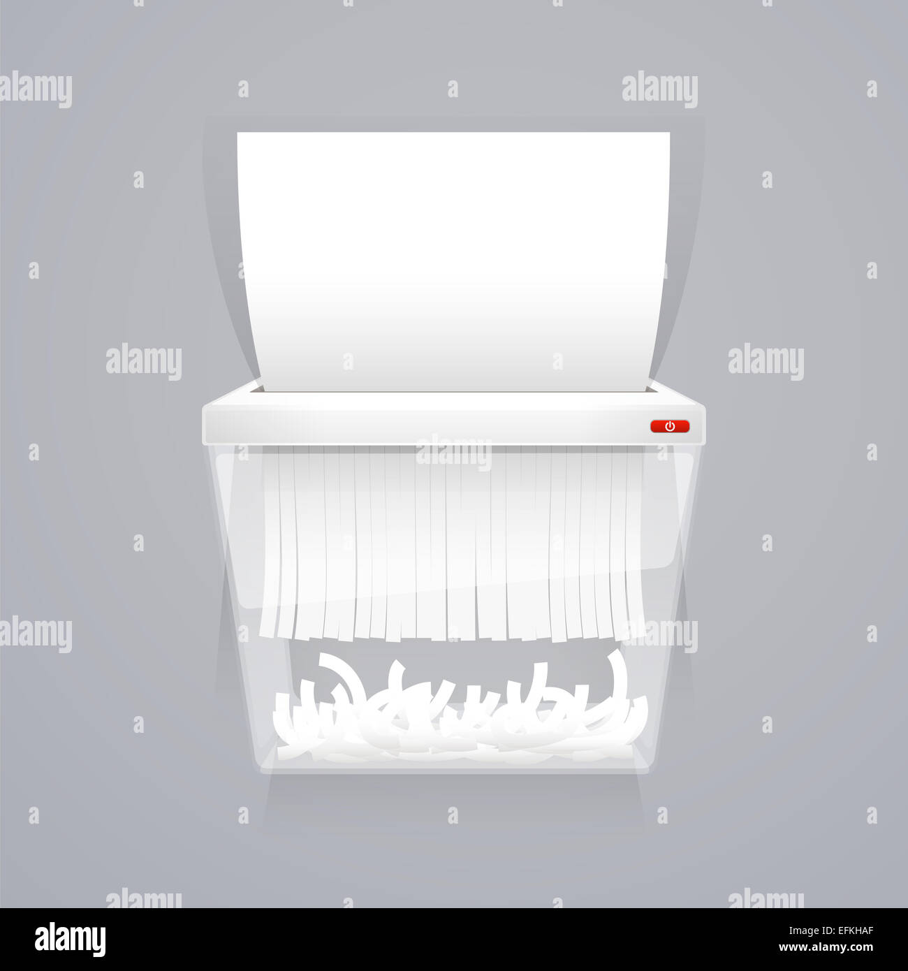 Paper Shredder Machine Vector Illustration Stock Photo - Alamy
