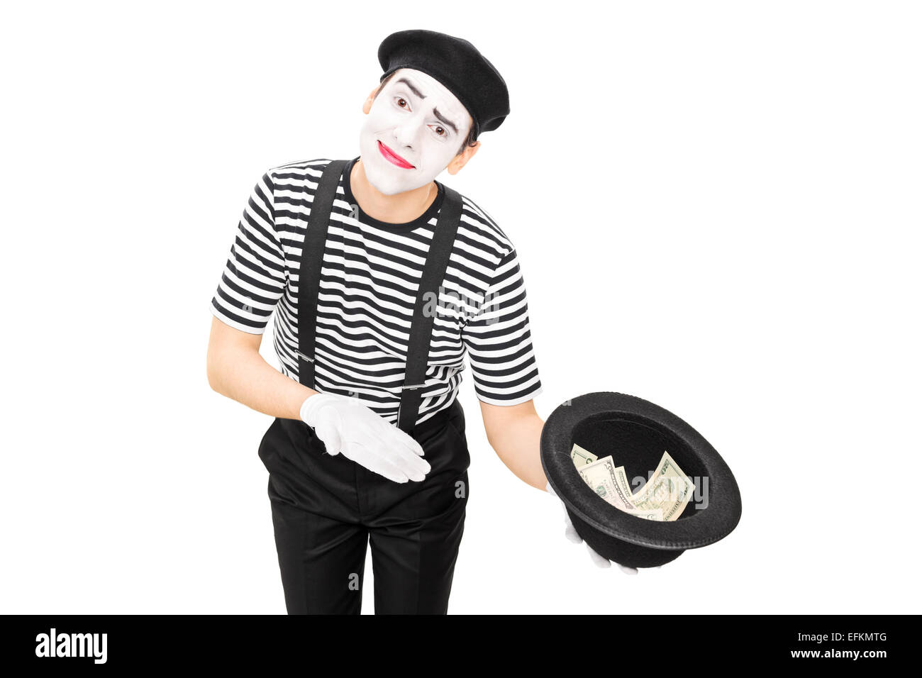 mime-artist-collecting-money-in-a-hat-isolated-on-white-background-EFKMTG.jpg
