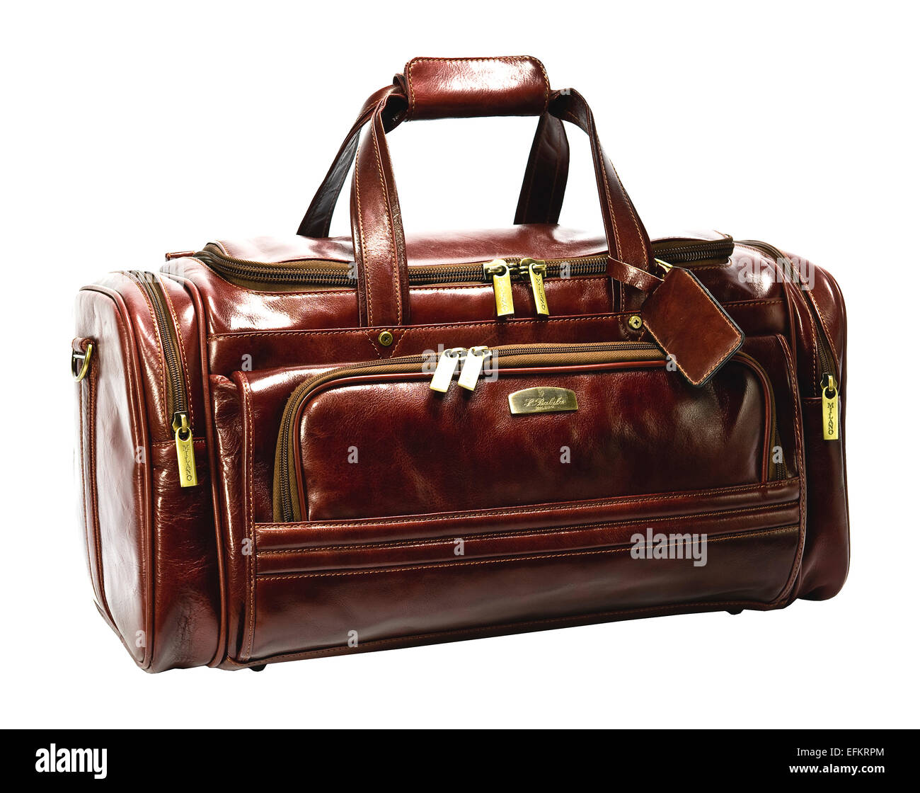 Leather holdalls deals