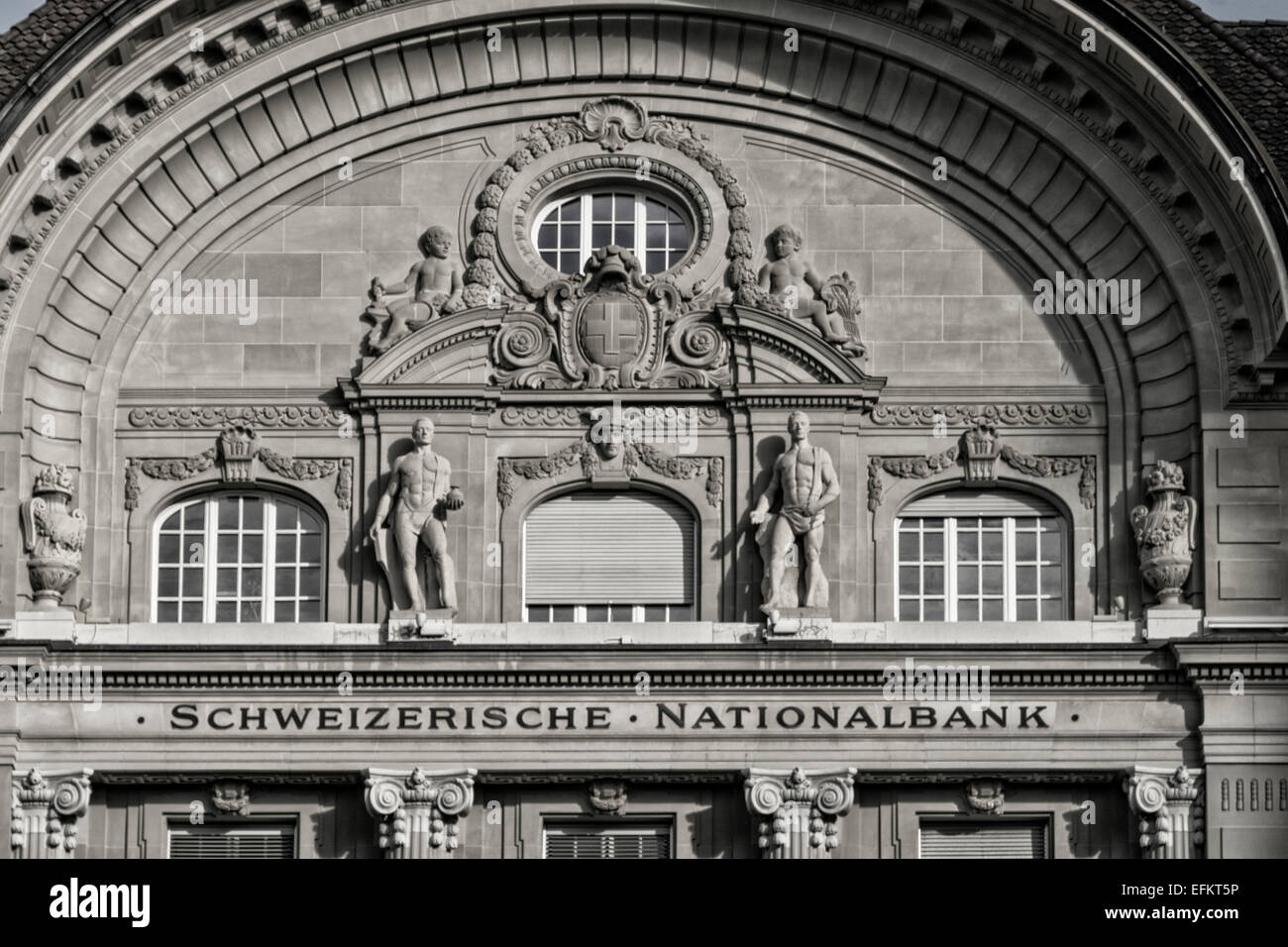 Swiss National Bank, Berne, Switzerland Stock Photo