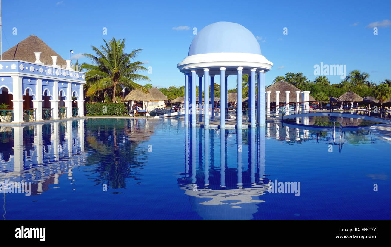 Exclusive resort in Varadero, Cuba Stock Photo