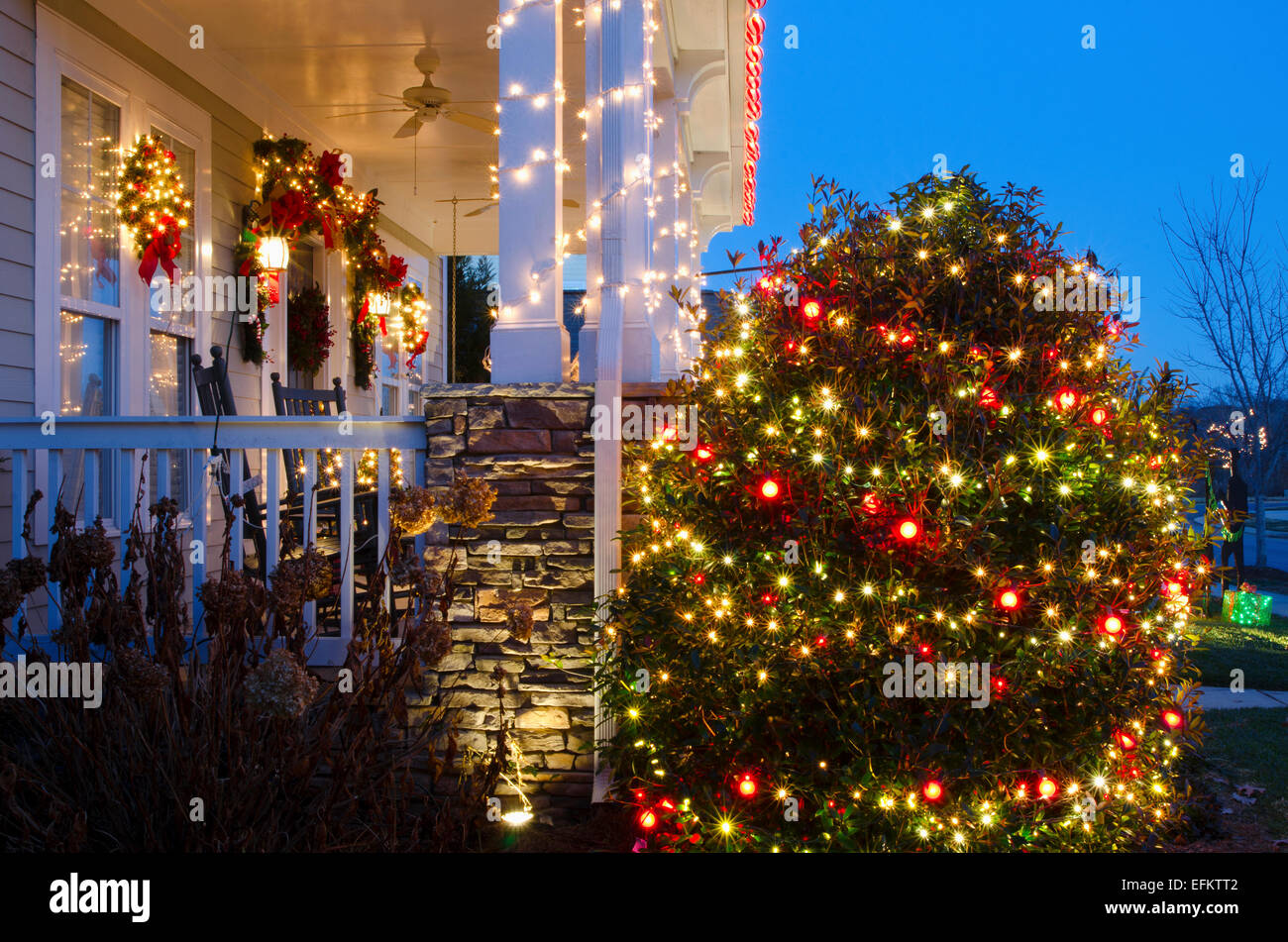 McAdenville, North Carolina, USA December 1, 2014 The quiet little